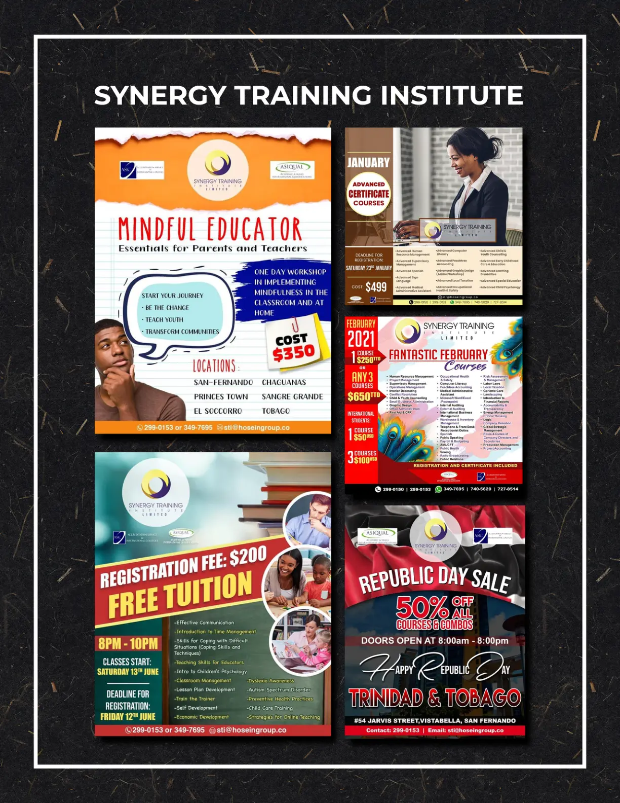 Synergy Training Institute Course Launches